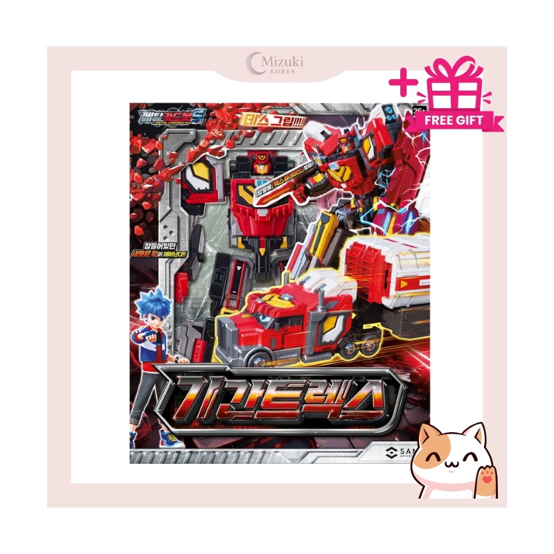 メタルカードボットS/シーズン2/ギガントレックス/GIGANTREX/変形ロボット/韓国正規品/無料ギフト