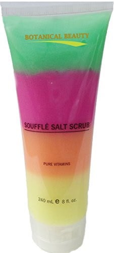 Dead Sea SOUFFLE SALT SCRUB. 8 fl.oz-240ml. Use it on Hands, Feet and Body. For silky, smooth skin w