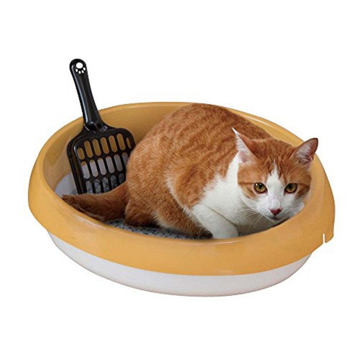 TABACIR 猫用トイレ 100L ホワイト TABACIR 猫用トイレ 100L ホワイト