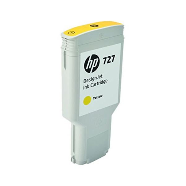 HP HP727 インクカートリッジイエロー 300ml F9J78A 1個