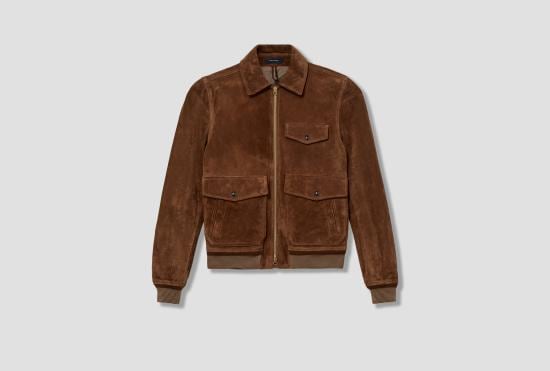 DRAKES Men Leather Jackets DR2A1U 24824 01 300