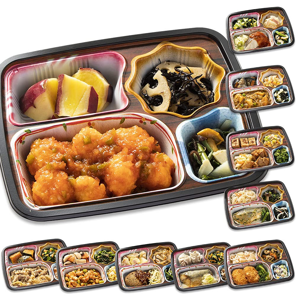 ベルーナグルメ 冷凍弁当 冷凍 おかず 弁当 10食セット 第2弾ほほえみ御膳 惣菜 冷凍食品 簡単 お弁当 常備食