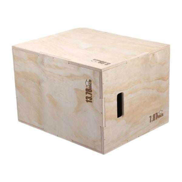 ジャンプトレーニングのためのウッドプリオボックス多機能ジャンプアジリティボックス7.9x8.7x13.8inch