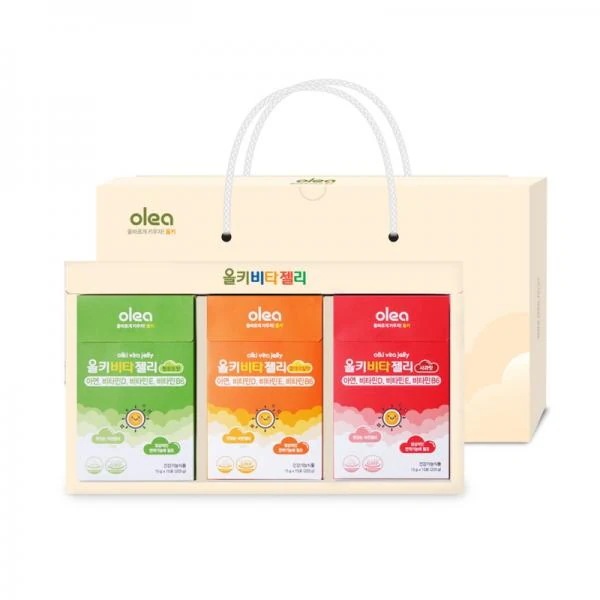 オレア オルキ ビタゼリー 225gx3種 ギフトセット 올레아 올키 비타젤리 225g x 3종 선물세트