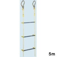 八ツ矢工業 アルミ縄ばしご 5m 12042