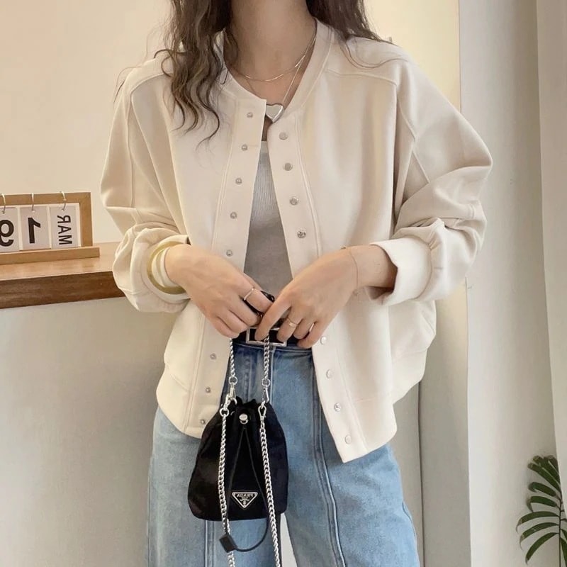 2025秋の今流行セータージャケットトップスファッションカジュアルゆったり韓レディースカジュアルアウター