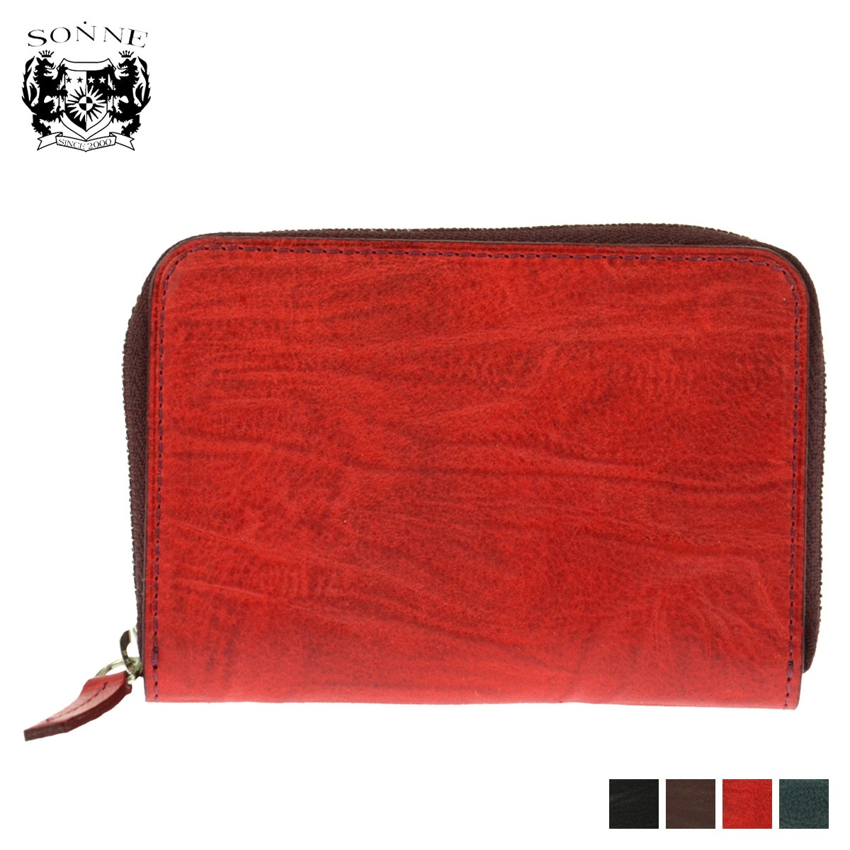 財布 コインケース 小銭入れ メンズ シロッコ ラウンドファスナー COIN SOD006