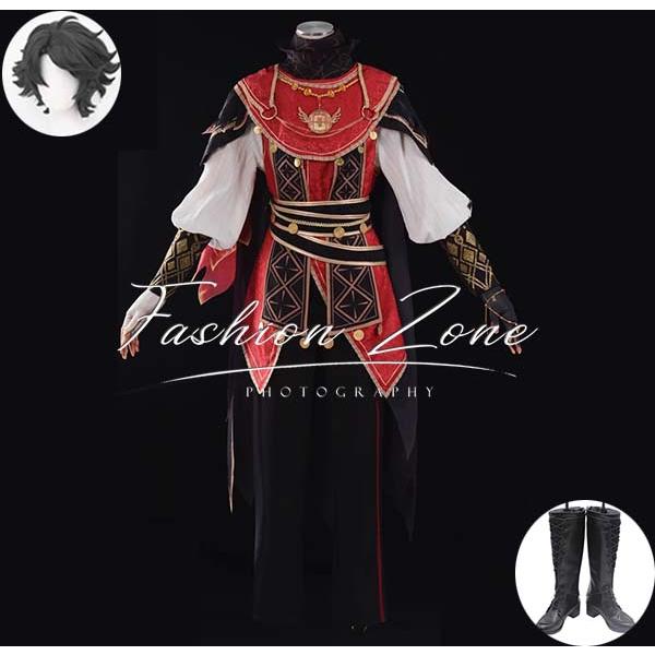 IdentityV 第五人格 風 探鉱者 ノートン・キャンベル ゲティヤの遺産 コスプレ衣装 ウィッグ 靴 cosplay ハロウィン 演出服 変装