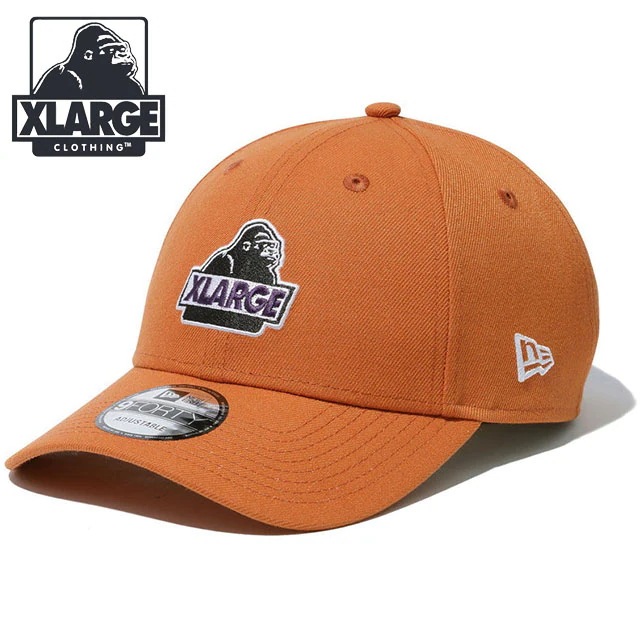 コラボ スランテッドOG 6パネルキャップ [101251051013] NEWERA メンズ・レディース 帽子 サイズ調整可能 ORANGE 正規取扱店