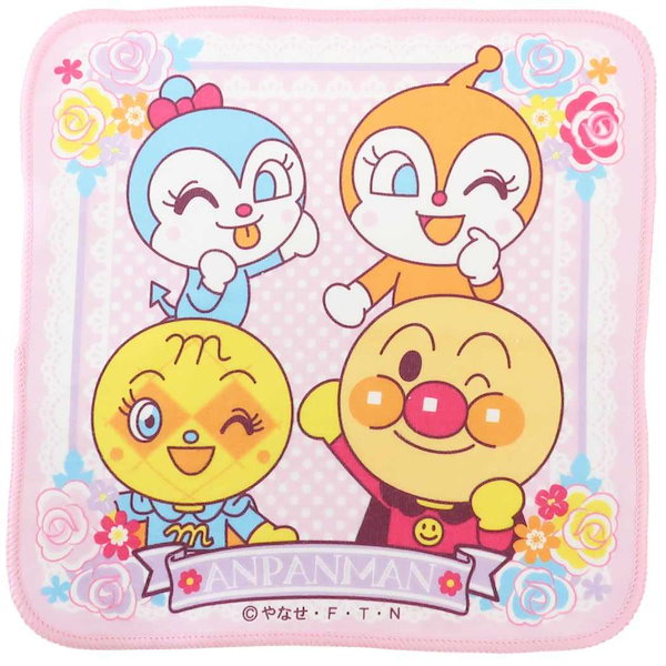 Qoo10] アンパンマン ミニタオル ハンカチタオル
