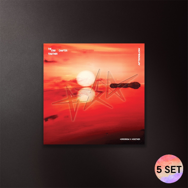 [5種 SET] TOMORROW X TOGETHER - THE STAR CHAPTER : TOGETHER (Afterglow Ver.)