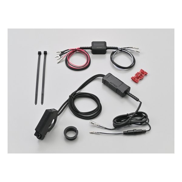 バイク専用電源 スレンダーUSB Type-A+Type-C/QC3.0/PD3.0/2ポート 46392