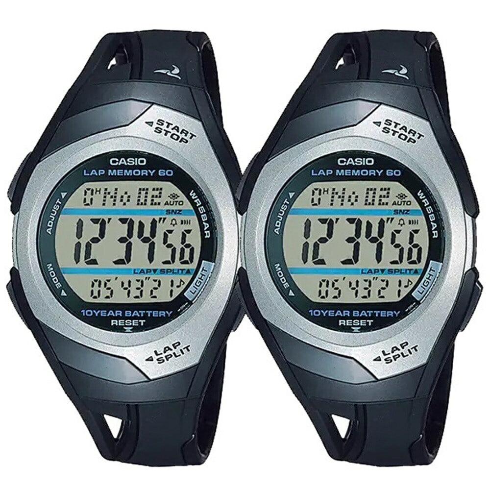 ペアウォッチ カシオ フィズ お揃い 一緒にランニング マラソン スポーツ ジョギング ランナー 軽い 着け心地 コンパクト 10気圧防水 プレゼント 両親 友達メモリー 健康管理
