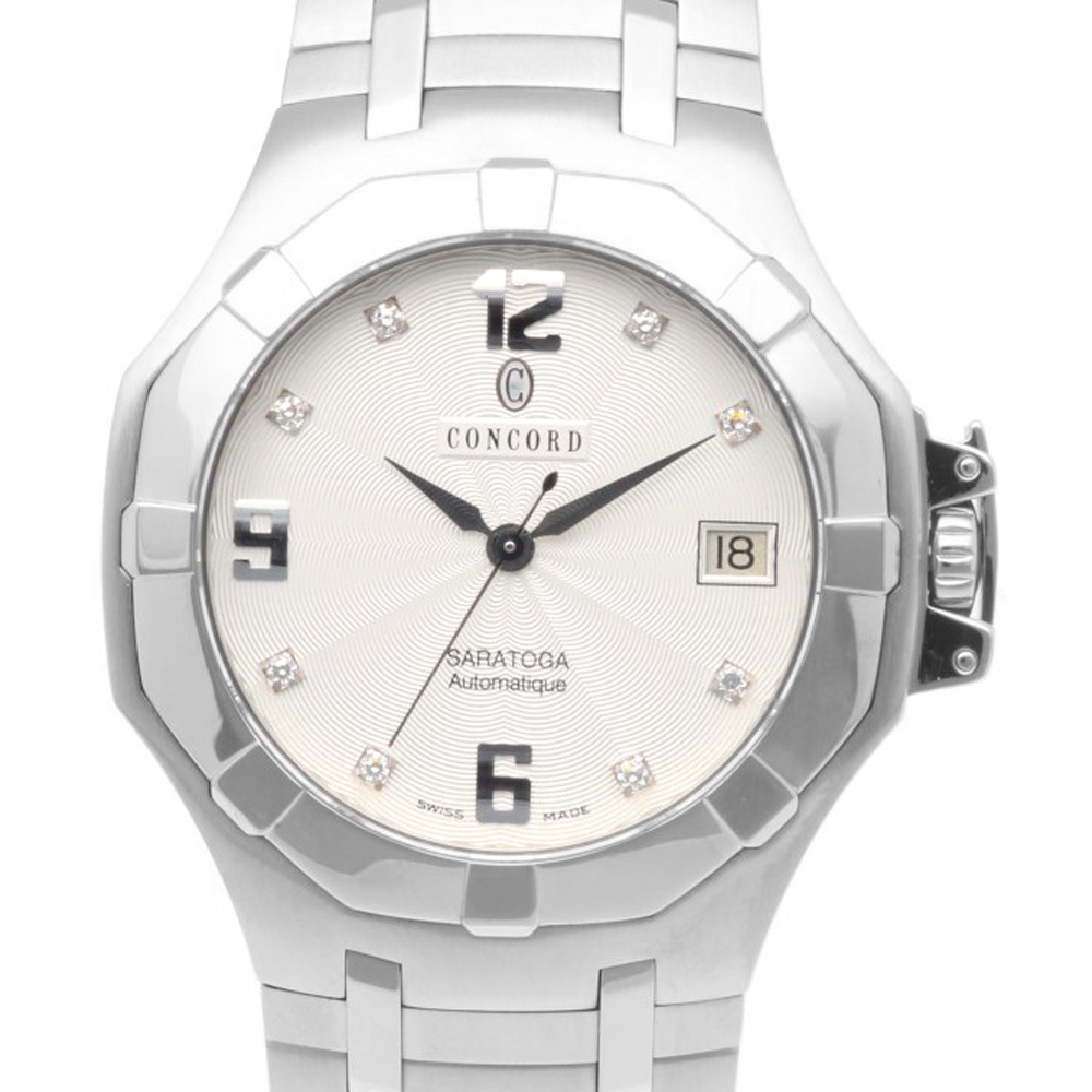 コンコルド サラトガ 腕時計 ステンレススチール 14-A9-1894 040-1/0113S 自動巻き 1年保証 Concord 中古