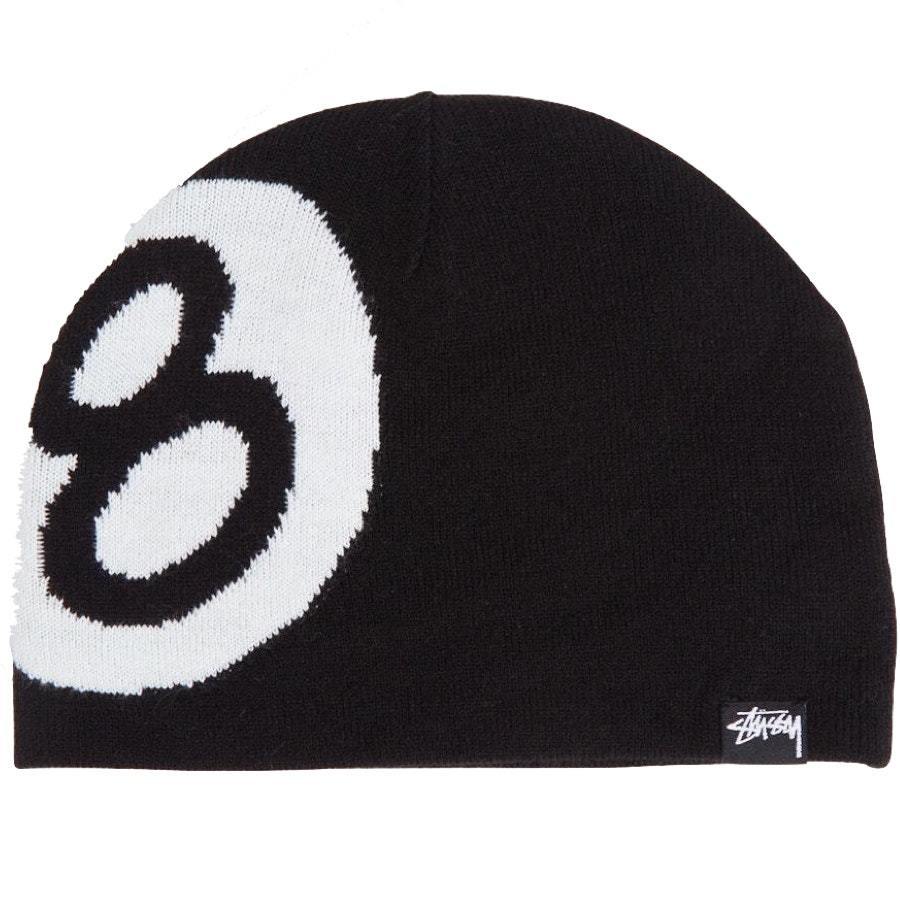 STUSSY 8 Ball Skull Cap ビーニー ニット 男女兼用