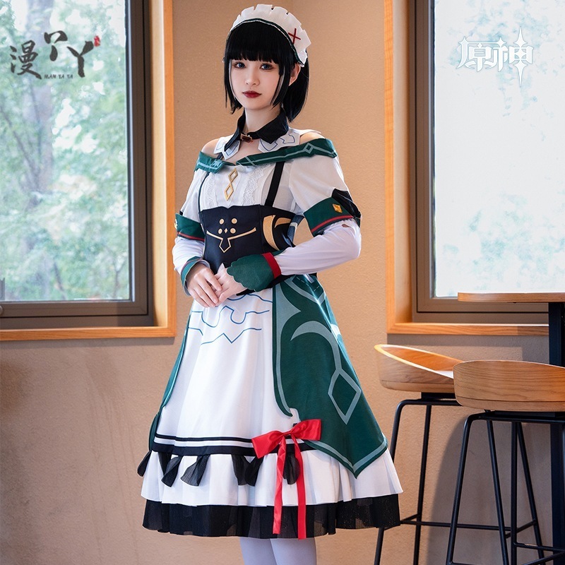 原神キャサリンメイド衣装冒険者協会npcゲームバイナリcサーバー