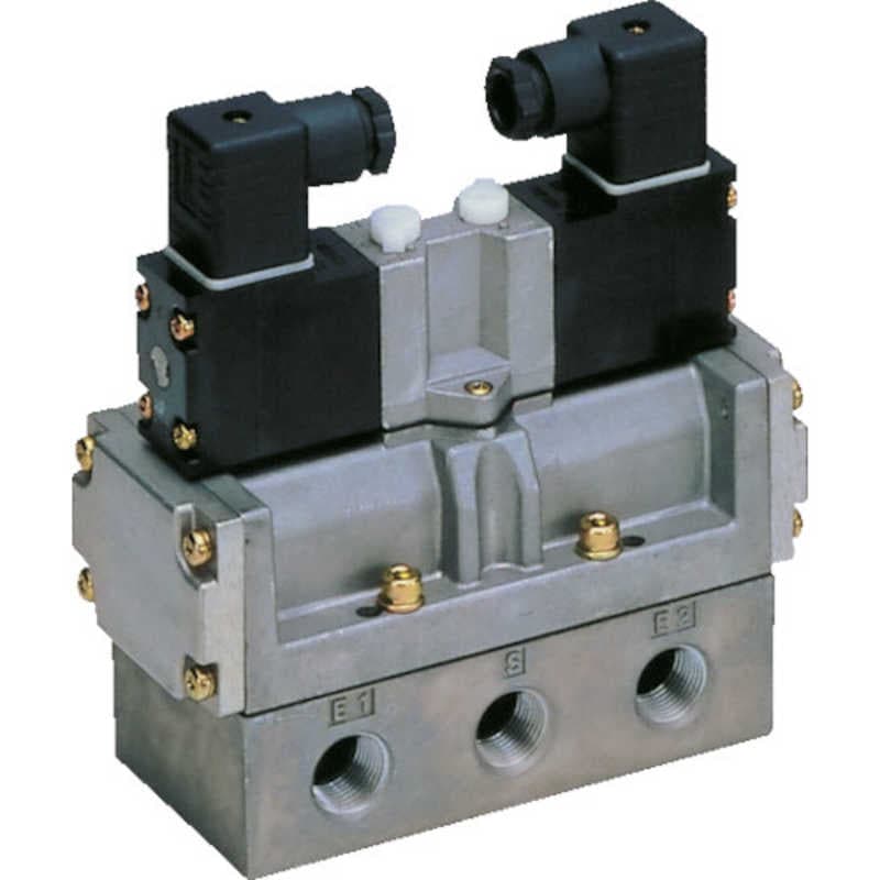 CKD　4Fシリーズパイロット式5ポート弁セレックスバルブ　4F42008AC200V