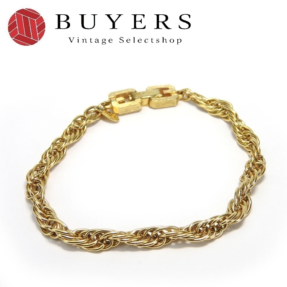 中古 ブレスレット メタル ゴールド チェーン アクセサリー メッキ レディース 女性