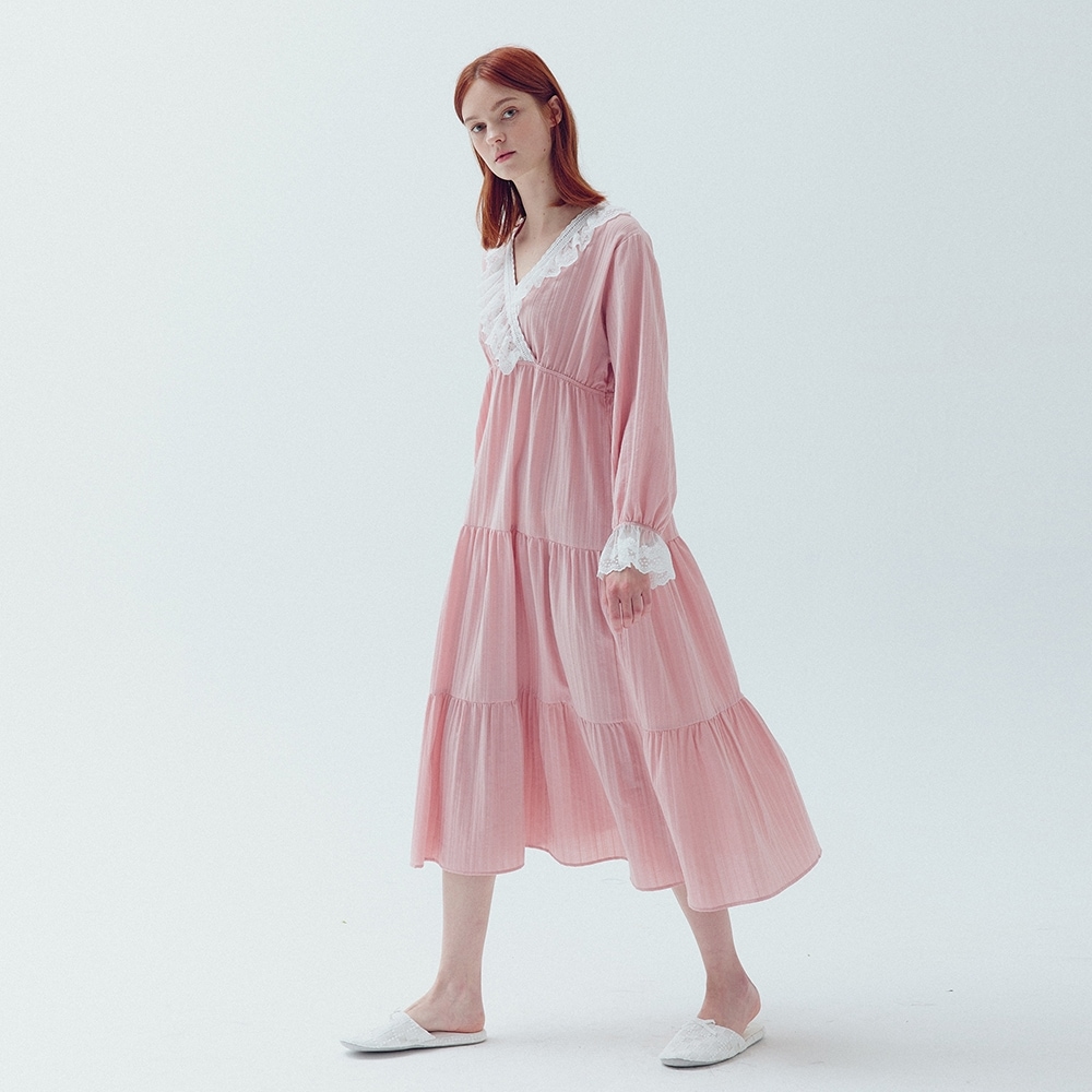 BALCONY [4514-BCSHO] メルリン2ワンピース Pink