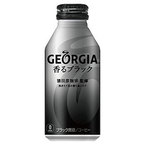 Georgia コカコーラ ジョージア ヨーロピアン 香るブラック ボトル缶 コーヒー 400ml24本