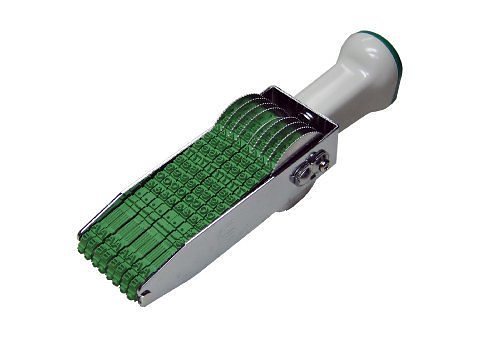 （まとめ買い）サンビー テクノタッチ回転印 英文5号8連 TK-E58 00702714 [x3]