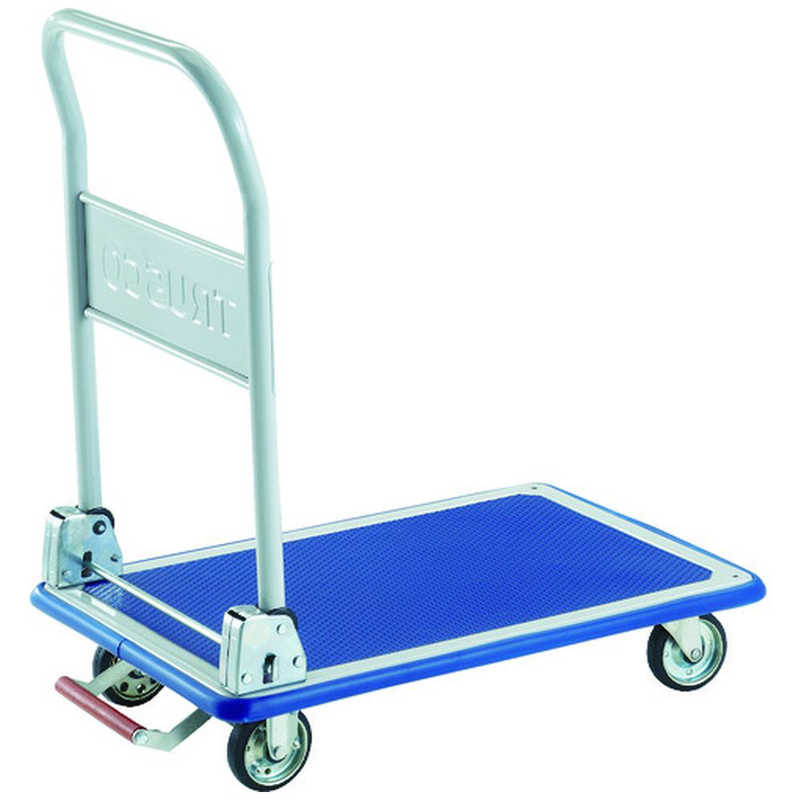 トラスコ中山　ドンキーカート 折りたたみ式740×480 ピン式固定車S付　101NKB