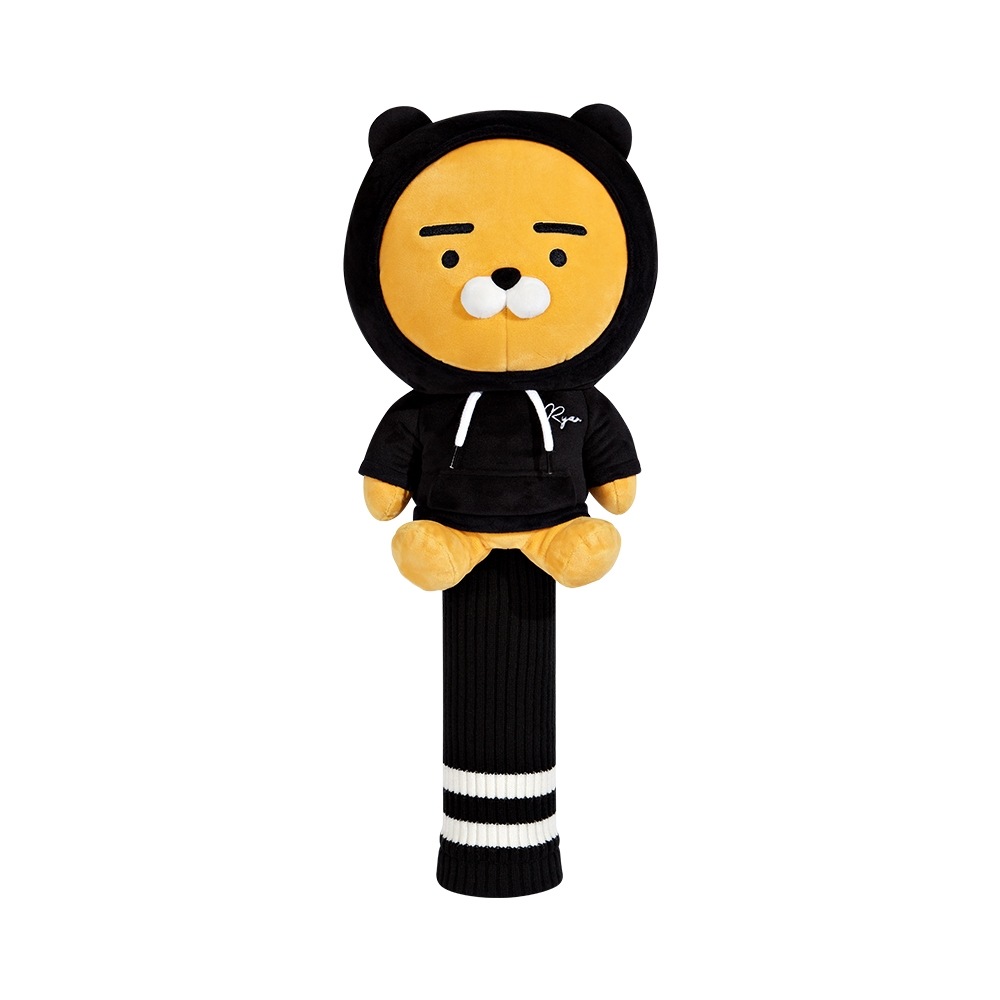 Qoo10] カカオフレンズゴルフ ブラック フーディ ドライバー カバー