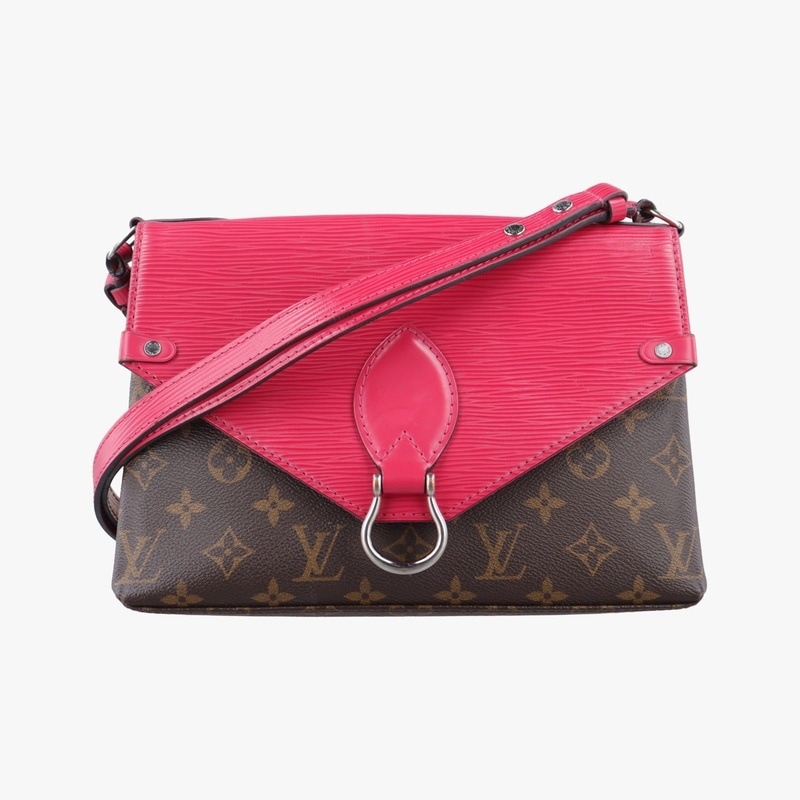 サンミシェル フリージアモノグラム/ブラウン系× フリージアモノグラムキャンバス×エピM43578CA1158中古