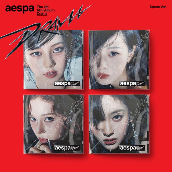Set (Scene Ver. 4種) エスパ (aespa) / Drama (ミニアルバム4集)