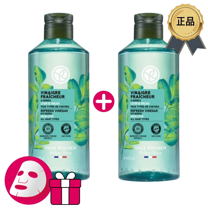 [正規品/K-Beauty] 1+1 モリンガヘア酢400ml+400ml