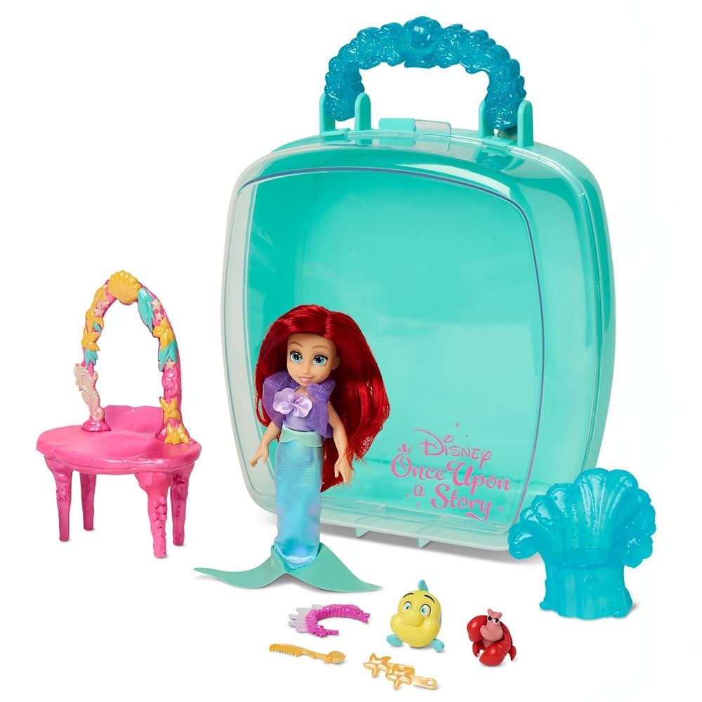 Disney Ariel ディズニーのワンス・アポン・ア・ストーリーミニドールプレイセット リトル・マーメイド 5インチ