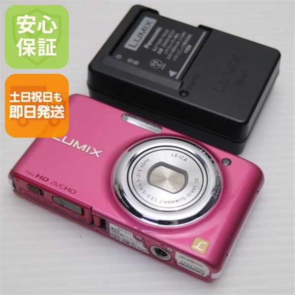 超美品 DMC-FX77 グラマラスピンク Panasonic LUMIX デジカメ 172