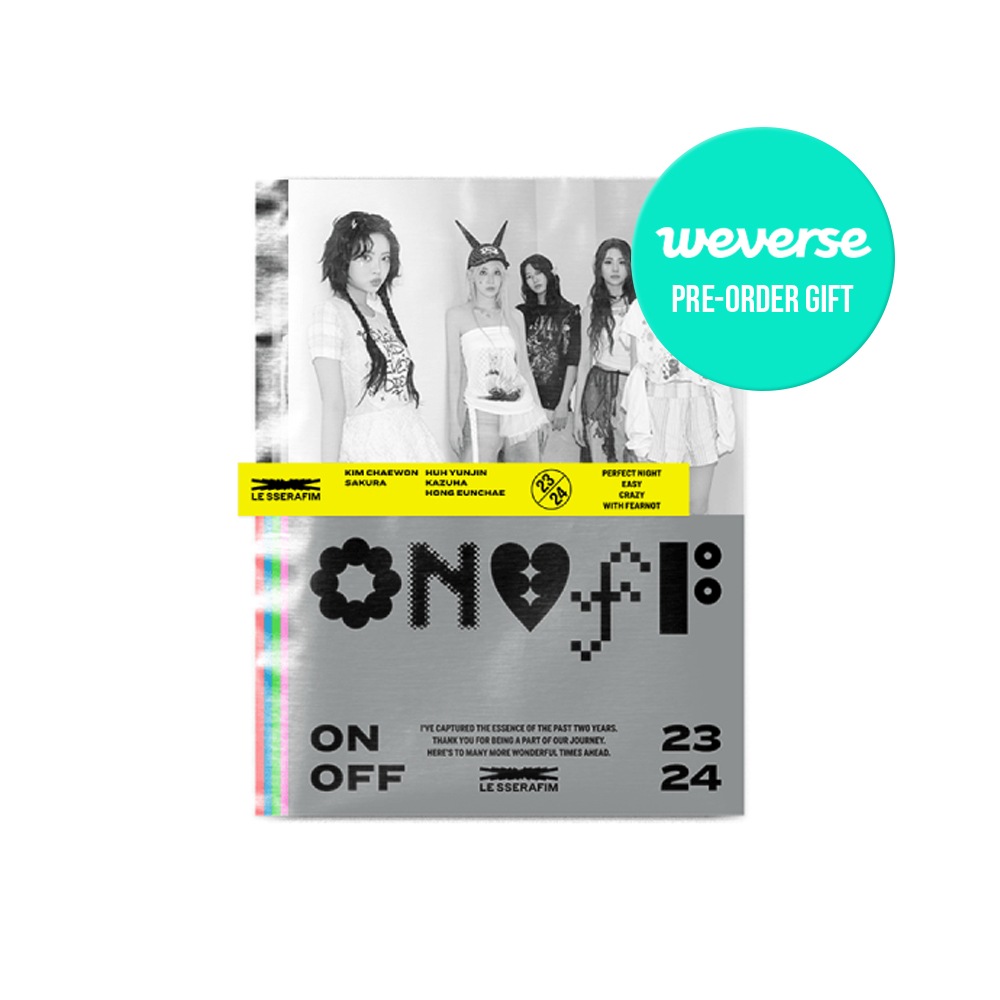【WEVERSE特典選択】 LE SSERAFIM ON-OFF 23-24