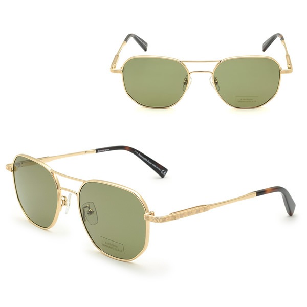 ゼニア サングラス ZEGNA EZ0093-D/S 28N 54 Ermenegildo Zegna サングラス ノーズパッド UVカット ゴールド グリーン