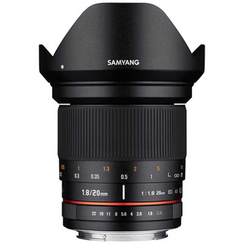 SAMYANG　カメラレンズ (ペンタックスK用) 　20mm F1.8 ED AS UMC