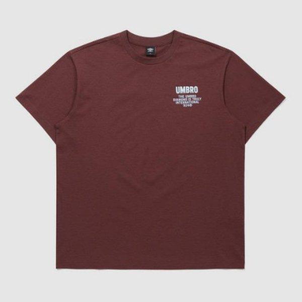 半袖Tシャツ CQK UQ121CRS32-CHO ポップラッシュ フレッシュグラフィック半袖Tシャツ / CHOCOLATE