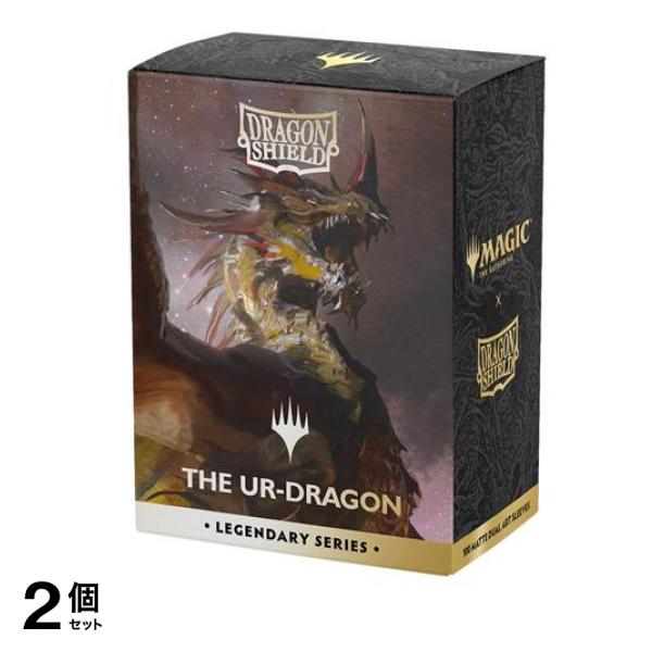 ドラゴンシールド カードスリーブ MTG AT-16506 Legendary Series The Ur-Dragon 100枚入 2個セット