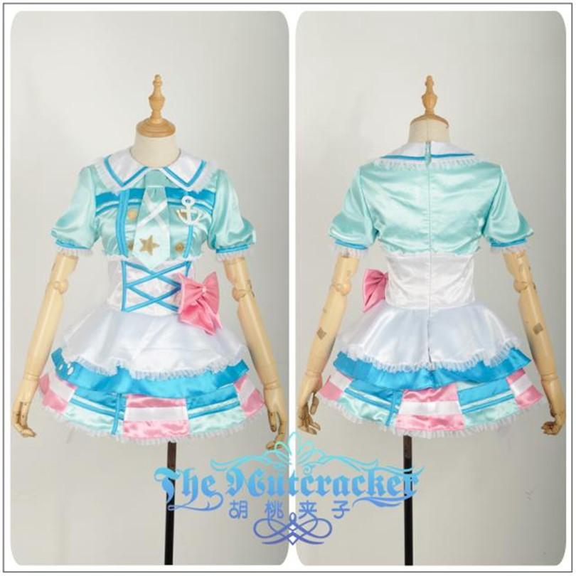 LoveL Sunshine aqours ラブライブ サンシャイン 渡辺曜 わたなべよう 風 コスプレ衣装 cosplay 仮装イベント アニメ パーティー