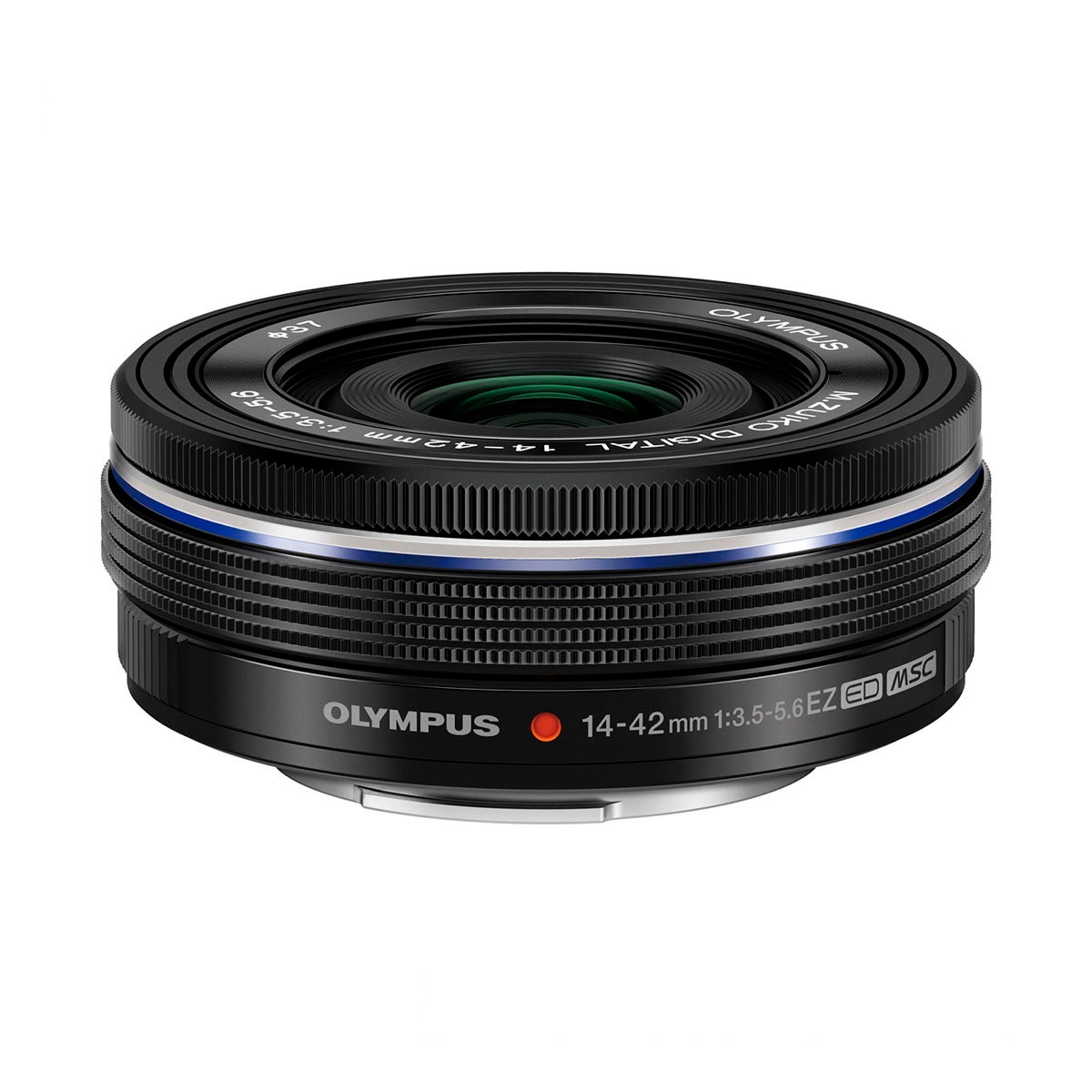 M.ZUIKO DIGITAL ED 14-42mm F3.5-5.6 EZ ブラック 電動式パンケーキズームレンズ