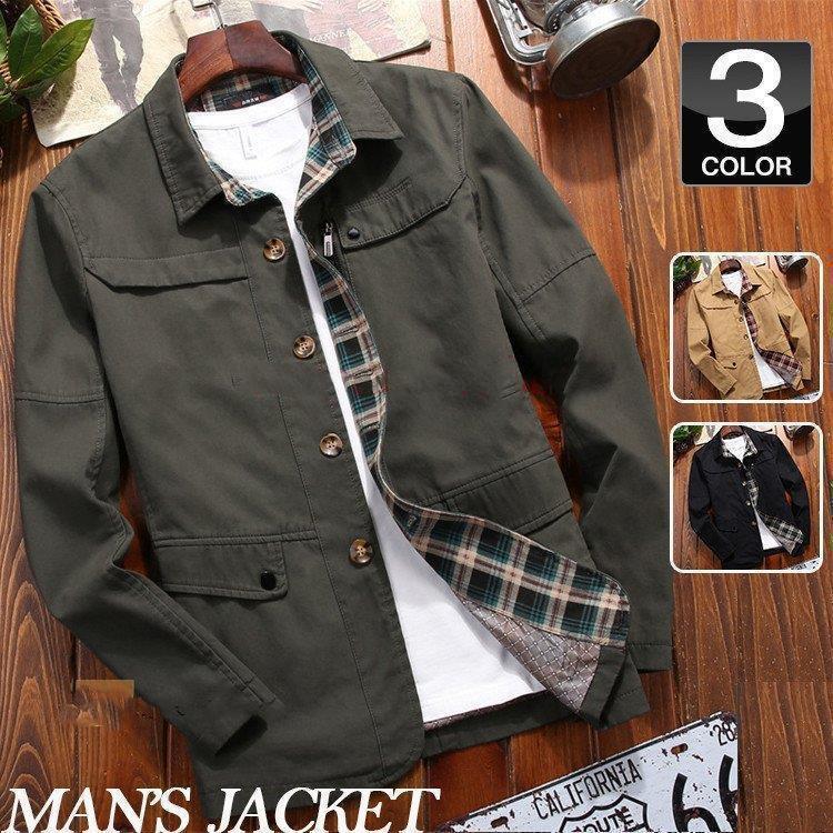 今月のプロモーションミリタリージャケット メンズ ジャケット アウター ミリタリー 春物 秋 40代 50代メンズファッション