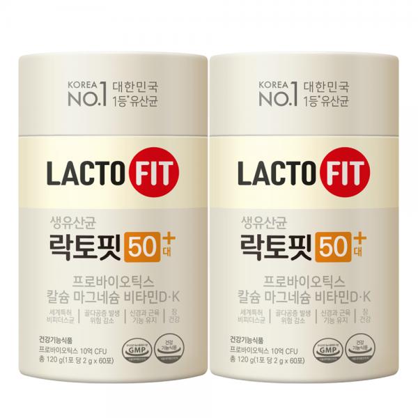 チョングンダン 健康 ラクトフィット 50代 プラス 120gx2EA 종근당 건강 락토핏 50대 플러스 120gx2EA