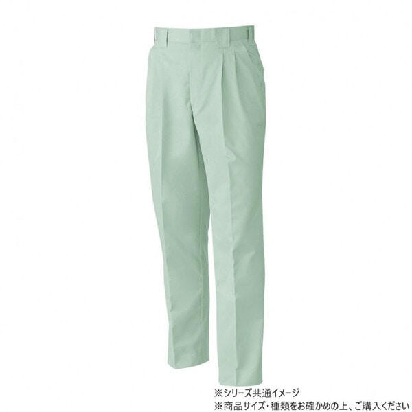 4229 ツータックスラックス 91サイズ モスグリーン(107)