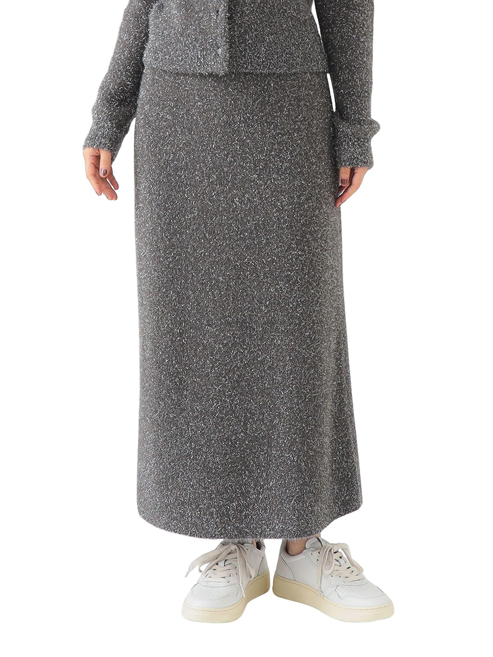 [ビーミング ライフストア by ビームス] スカート ラメ ニット スカート レディース