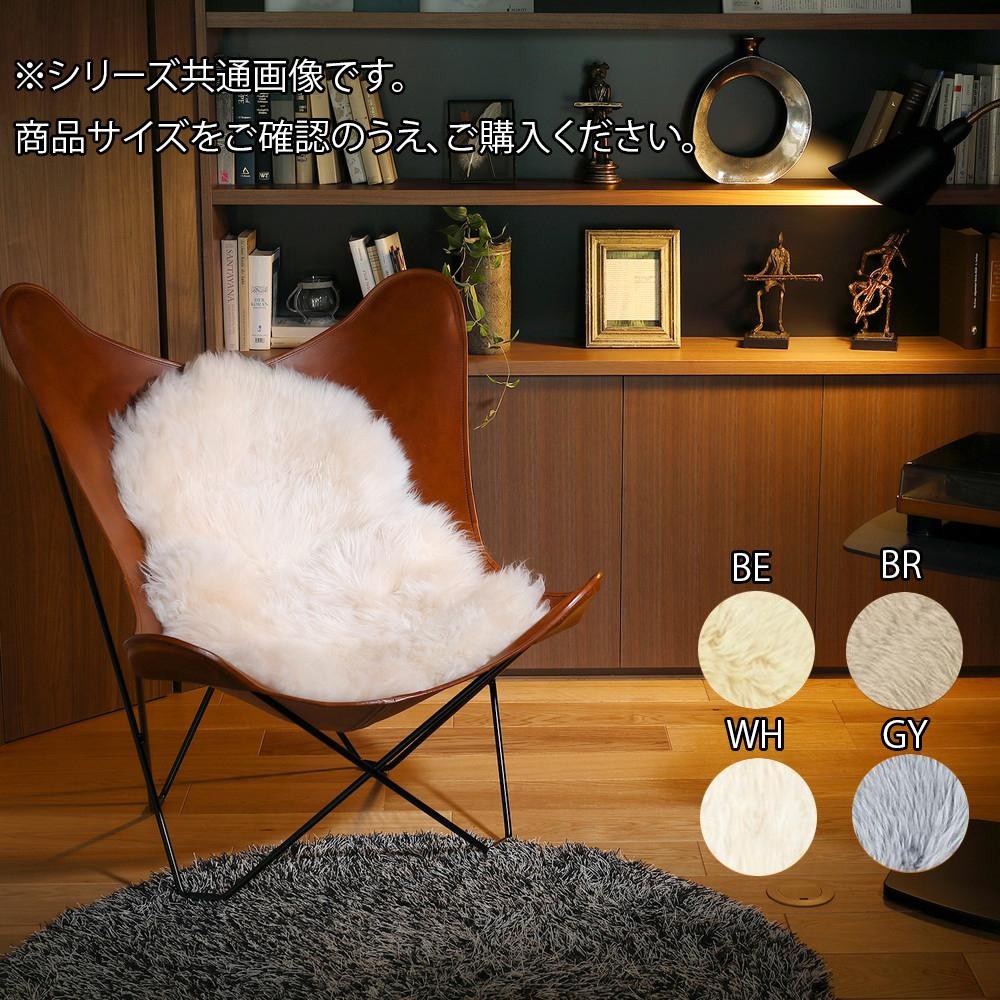 ムートンフリース M-511-F 約60×90cm BR・240619323