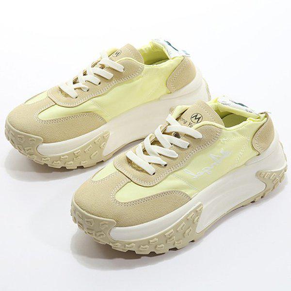 [シューズ] パステル 背が高く見える 女性用スリッポン スニーカー 6cm/3色 sjjz-b018 6,041円