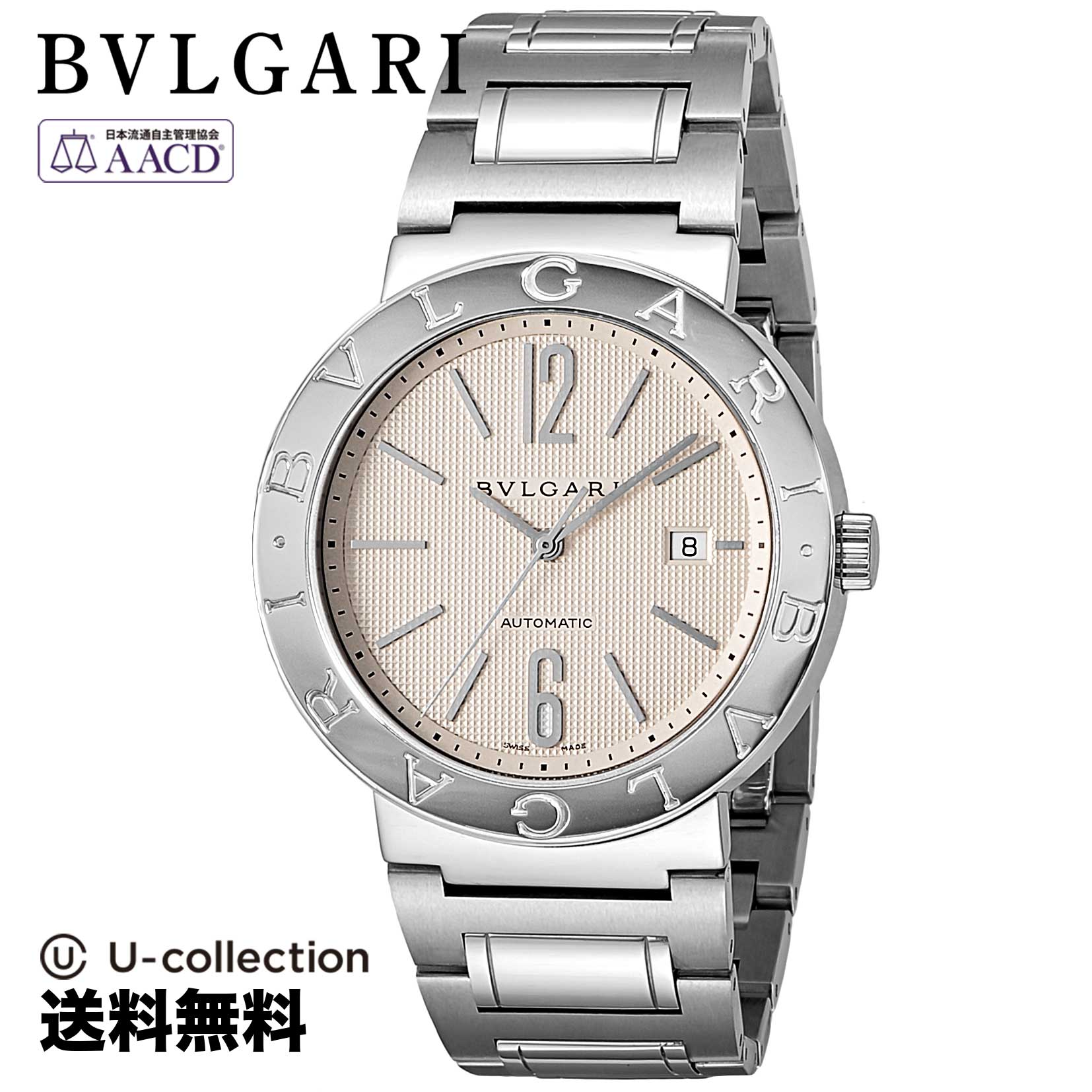 【腕時計】 BVLGARI(ブルガリ) Bvlgari Bvlgari / ブルガリブルガリ メンズ ホワイト 自動巻 BB42WSSDAUTO 時計 ブランド