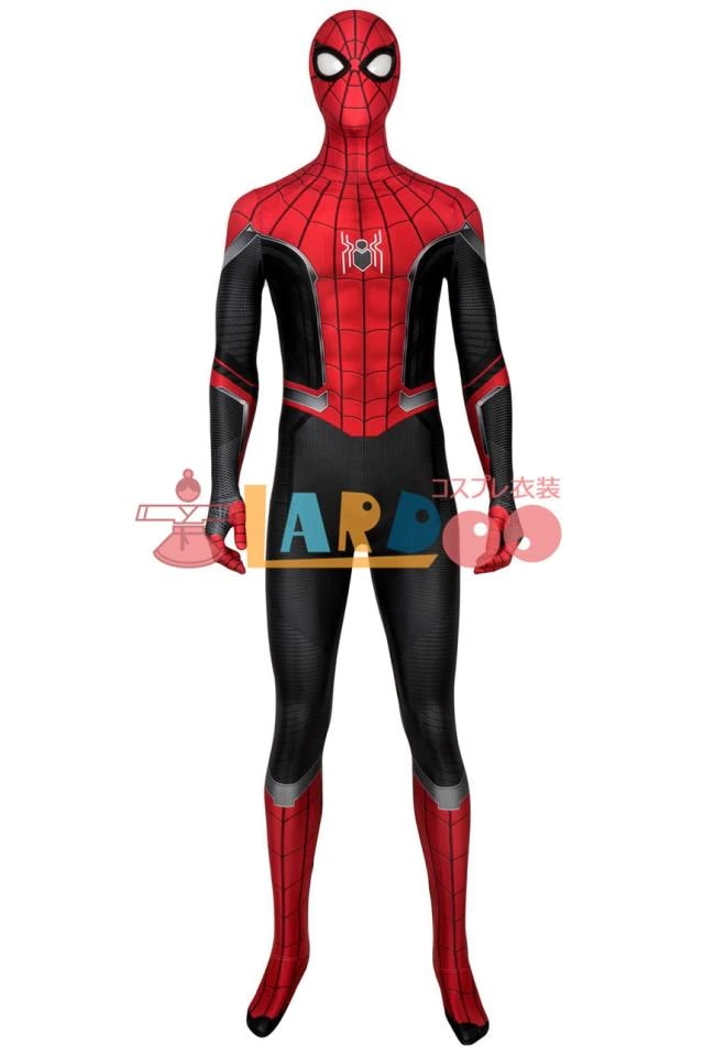 新タイプ追加 激安販売 スパイダーマン:ファー・フロム・ホーム ピーター・パーカースパイダーマン Spider-Man コスプレ衣装[4433]