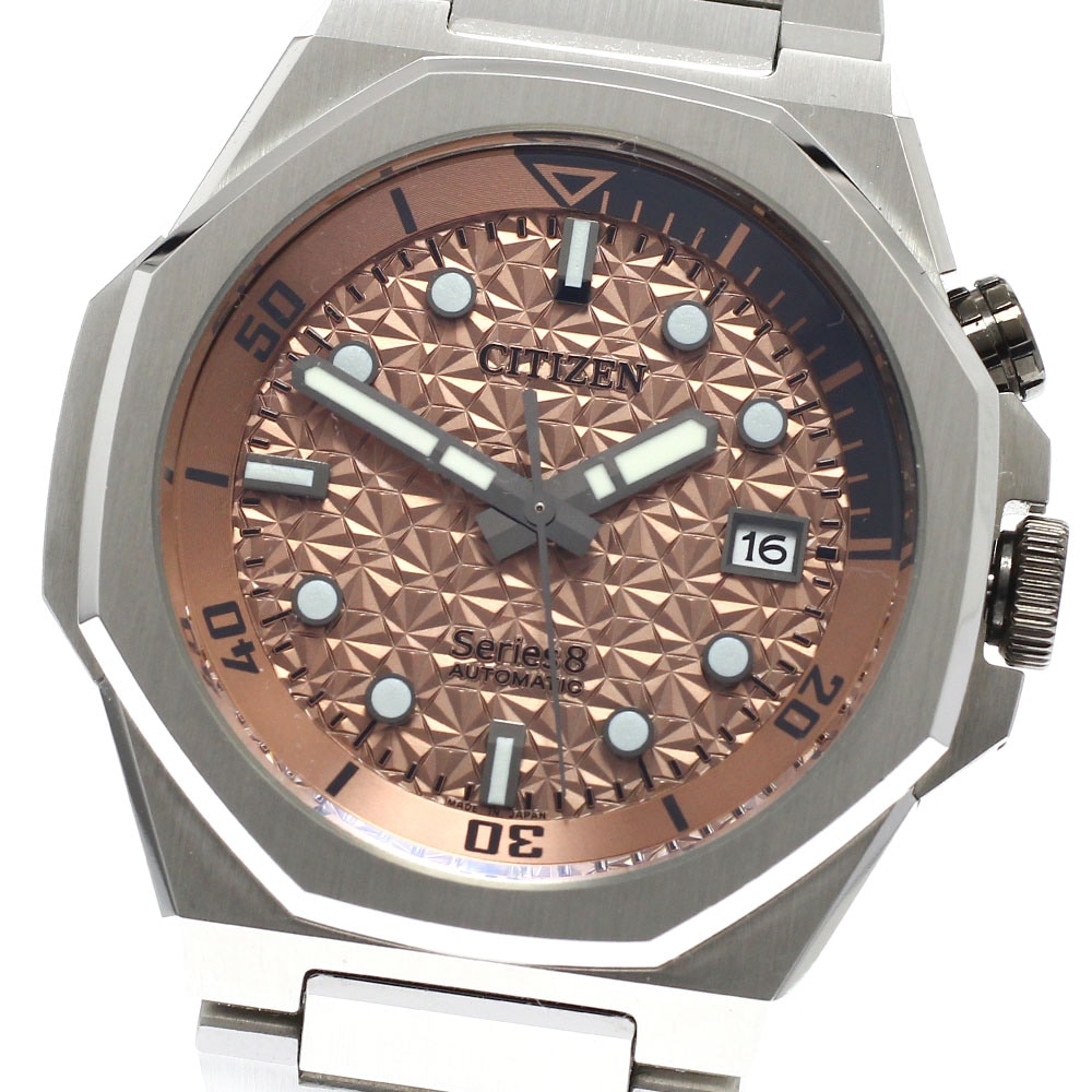 シチズン CITIZEN NB6066-51W/9051-009KM03 シリーズエイト 世界限定1700本 自動巻き メンズ 美品 箱・保証書付き_935679【中古】