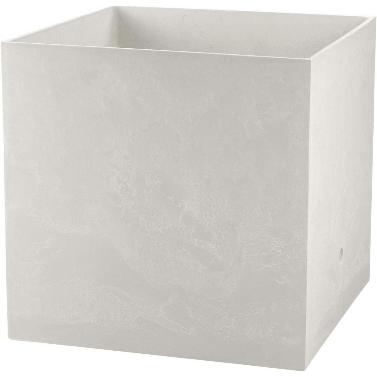 【I】【法人限定】リッチェル ラヴィーレ プランターWS キューブ 55型 ホワイト 170902 大型プランター 底面給水機能付【北海道・沖縄・離島 配送不可】【代引不可