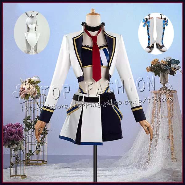 ウマ娘 シンデレラグレイ 風 オグリキャップ 舞台装 コスプレ衣装 ウィッグ 靴 cosplay コスチューム 変装仮装 クリスマス